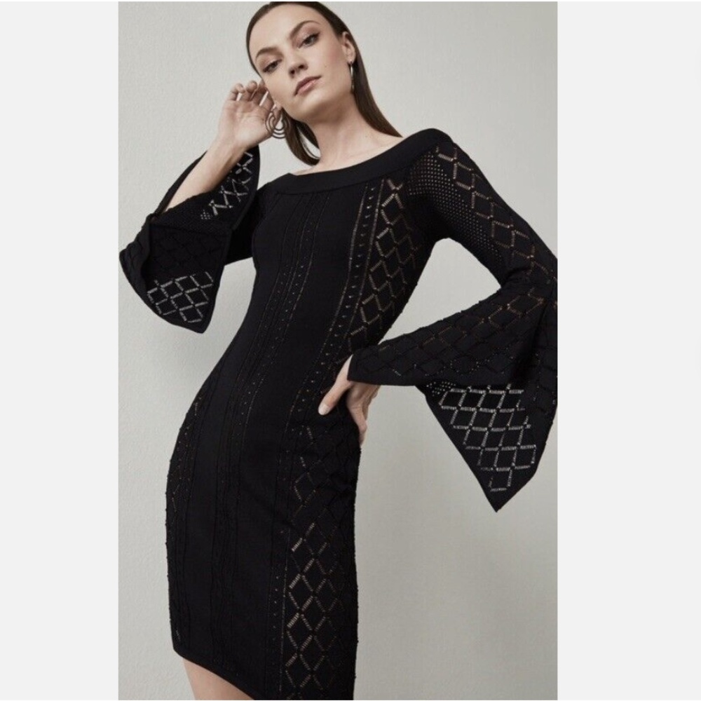 NWT $298 BCBG MAXAZRIA Wren Knit Dress